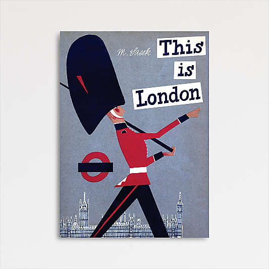 This Is London Kids Book by M. Sasek