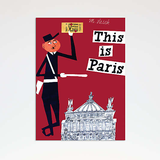 This Is Paris Kids Book by M. Sasek