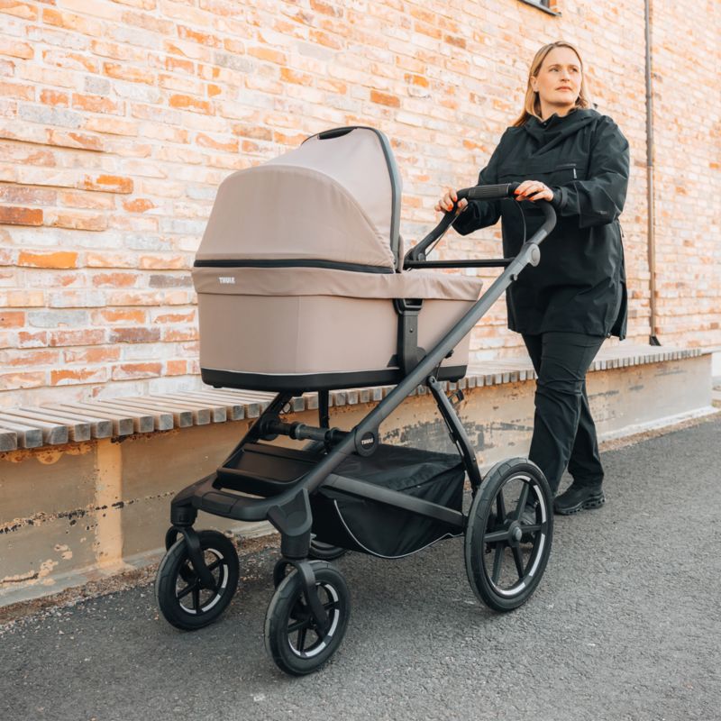 Thule Urban Glide Tinted Taupe Baby Bassinet - image 1 of 10