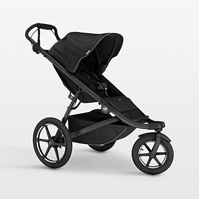 View Thule Urban Glide 3 Black All Terrain Newborn Stroller details