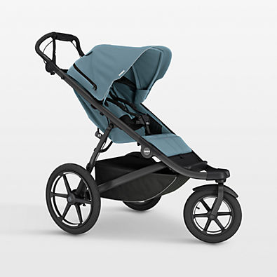 View Thule Urban Glide 3 Mid Blue All Terrain Newborn Stroller details