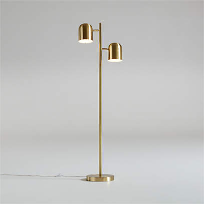 Gold floor lamp hotsell canada