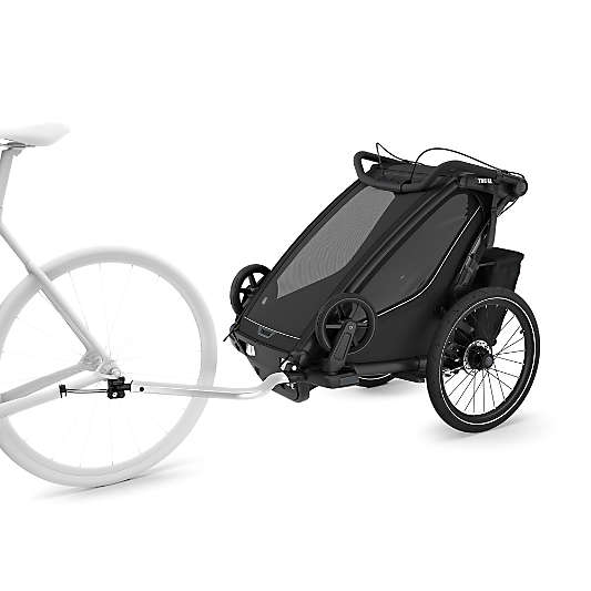 Thule Chariot Sport 2 Black Single Multisport Bike Trailer