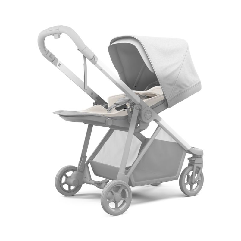 Thule Grey Inlay Newborn Stroller Insert - image 1 of 2