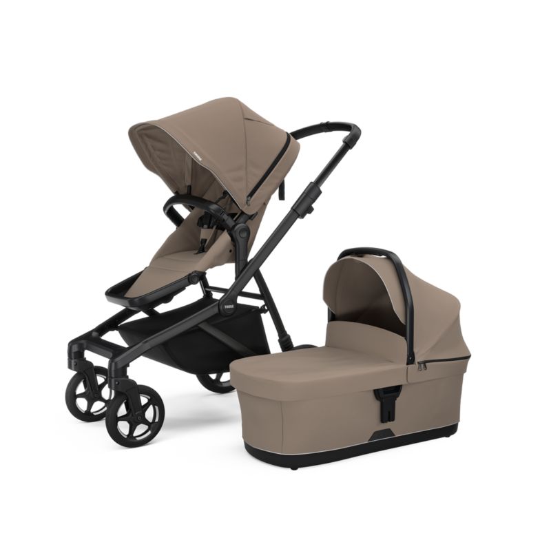 Thule Sleek 2 Tinted Taupe Convertible Baby Stroller - image 4 of 5