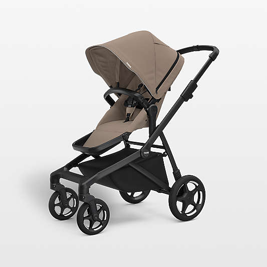 Thule Sleek 2 Tinted Taupe Convertible Baby Stroller
