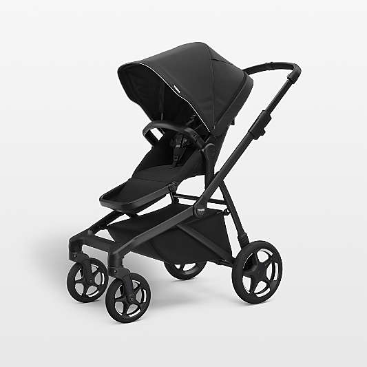 Thule Sleek 2 Black Convertible Baby Stroller