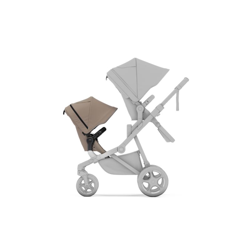 Thule Sleek 2 Tinted Taupe Sibling Seat - image 2 of 3