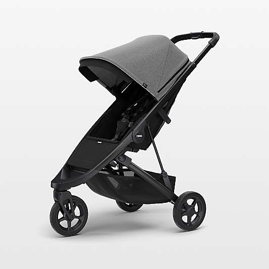 Thule Spring Grey Mélange Compact City Newborn Stroller