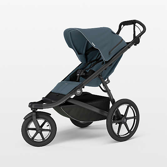 Thule Urban Glide 3 Dark Slate All Terrain Stroller with Magnetic Buckle