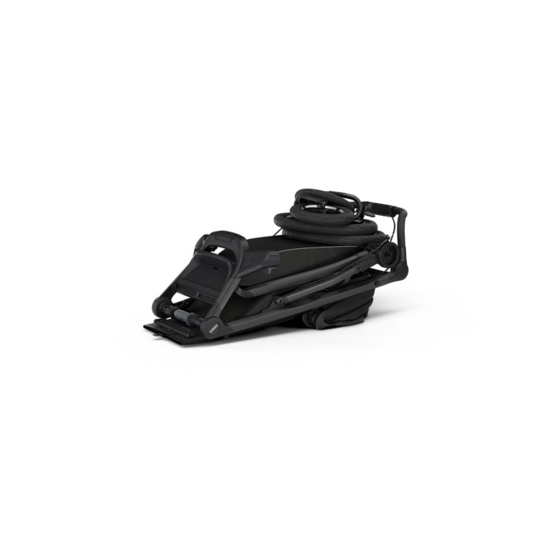Thule Urban Glide Black 4-Wheel Newborn Stroller with Magnetic Buckle - image 4 of 7