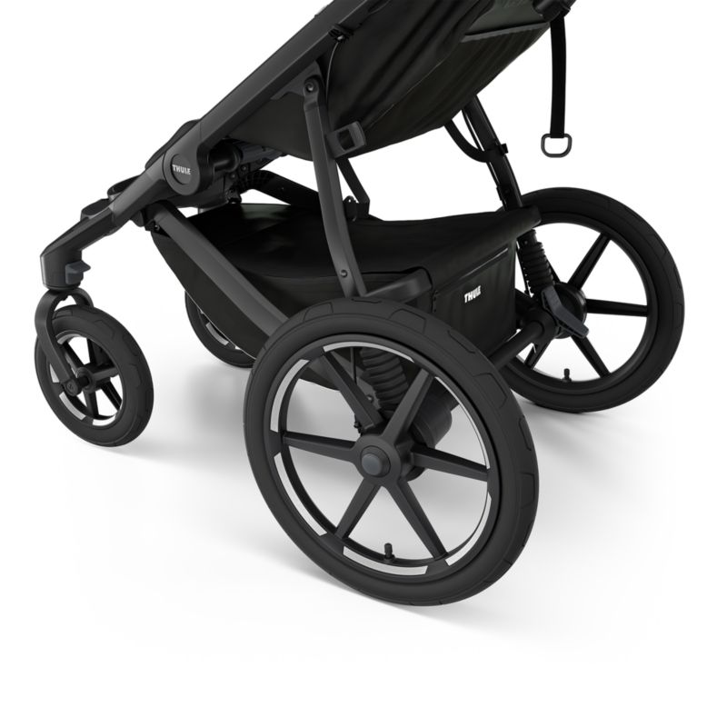 Thule Urban Glide Black 4-Wheel Newborn Stroller with Magnetic Buckle - image 6 of 7