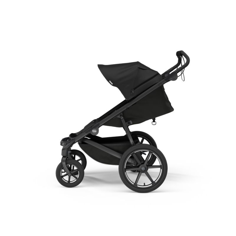 Thule Urban Glide Black 4-Wheel Newborn Stroller with Magnetic Buckle - image 2 of 7