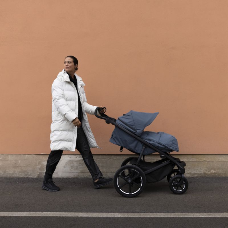 Thule Urban Glide Dark Slate 4-Wheel Newborn Stroller with Magnetic Buckle - image 1 of 3