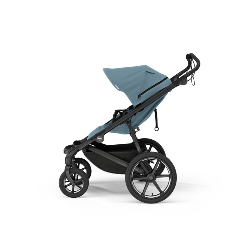 Thule Urban Glide Mid Blue 4-Wheel Newborn Stroller with Magnetic Buckle - image 2 of 3