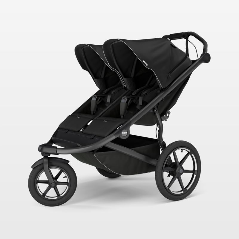 Thule Urban Glide 3 Black All Terrain Double Newborn Stroller - image 0 of 12