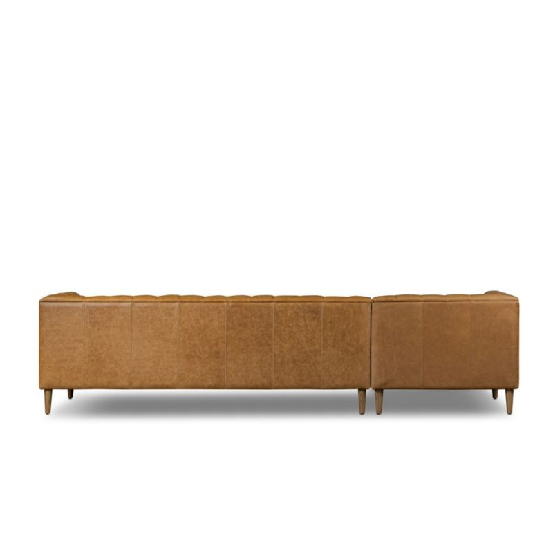 Thurston Leather 2-Piece Sectional Sofa - image 2 of 7