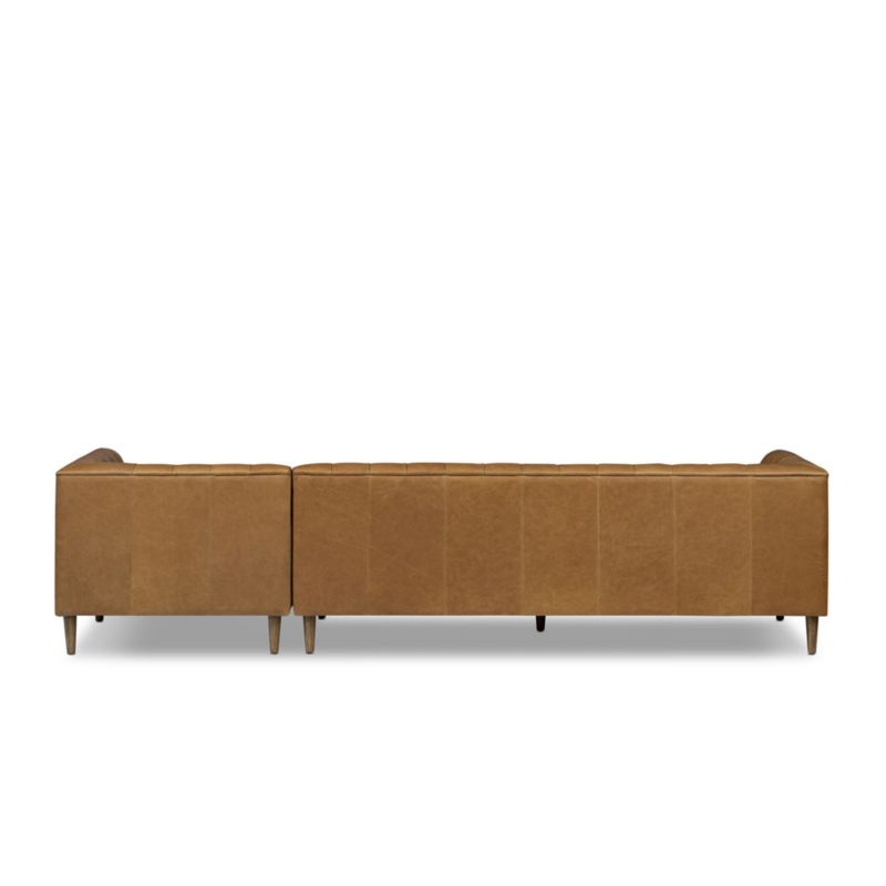 Thurston Leather 2-Piece Sectional Sofa - image 3 of 9