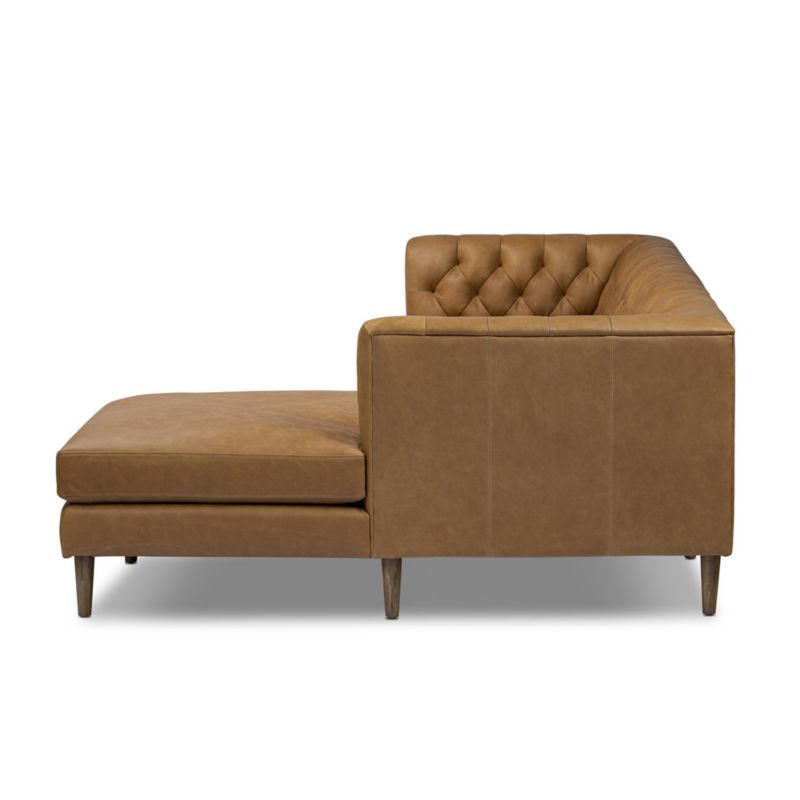 Thurston Leather 2-Piece Sectional Sofa - image 2 of 9