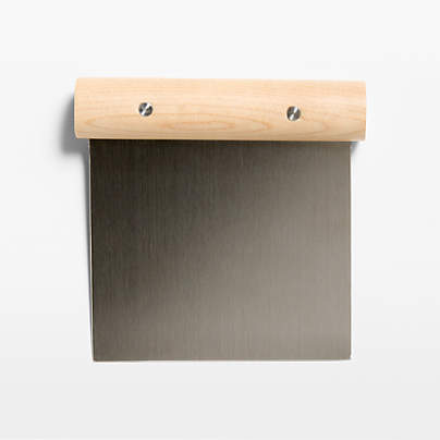 The Everyday Bench Scraper by Levain Bakery with FSC-Maple Handle