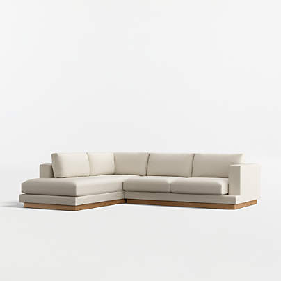 Tidal 2-Piece Sectional Sofa with Corner Bumper
