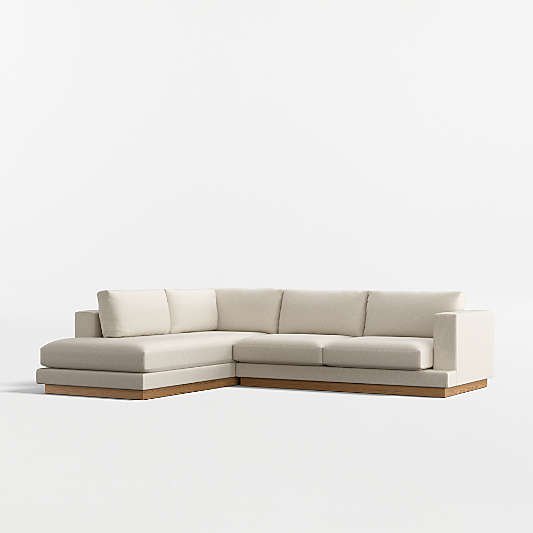 Tidal 2-Piece Sectional Sofa with Corner Bumper