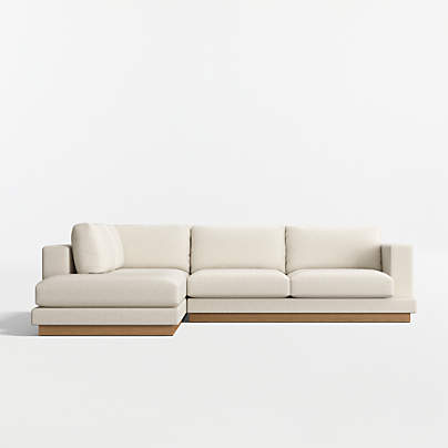 Tidal 2-Piece Sectional Sofa with Corner Bumper