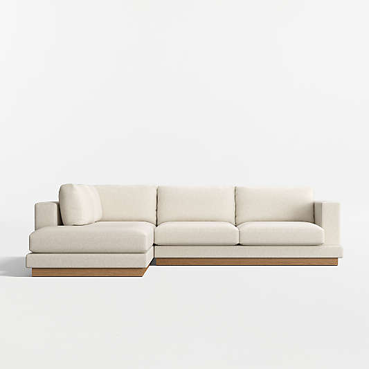 Tidal 2-Piece Sectional Sofa with Corner Bumper