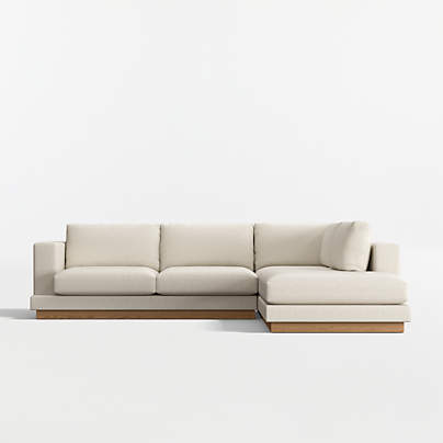 Tidal 2-Piece Sectional Sofa with Corner Bumper
