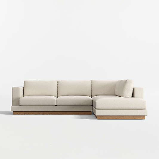 Tidal 2-Piece Sectional Sofa with Corner Bumper
