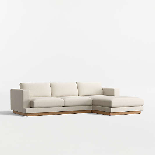 Tidal 2-Piece Sectional Sofa with Chaise Lounge
