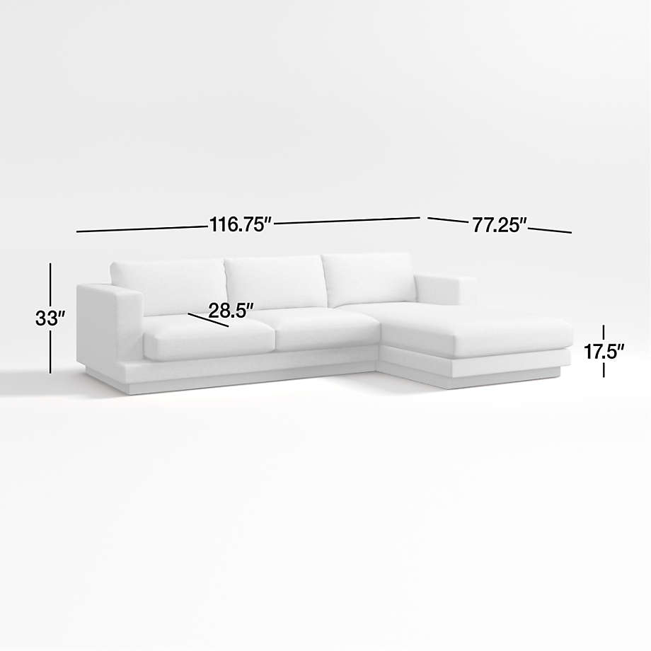 View Tidal 2-Piece Sectional Sofa with Right-Arm Chaise - image 4 of 15