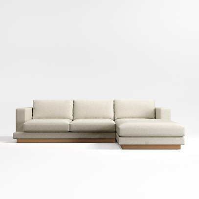 Right arm outlet chaise sofa