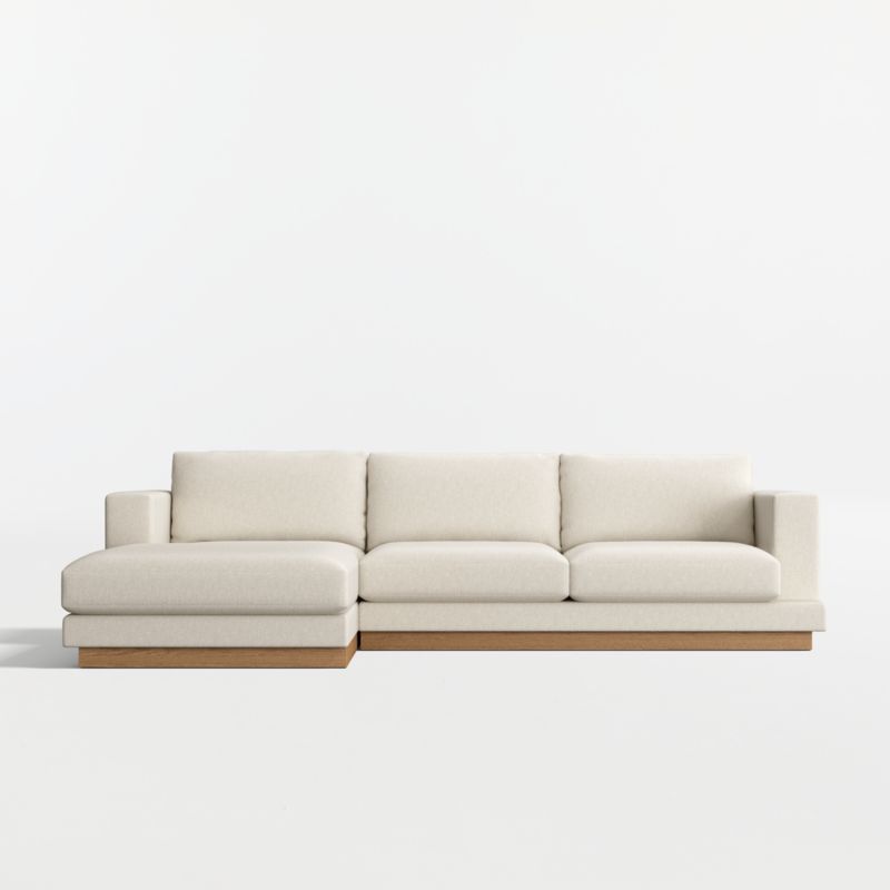 Gather Wood Sofa Throw Pillow