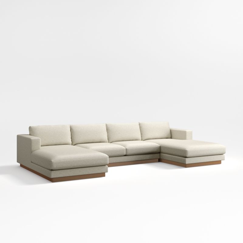 Tidal 3-Piece Double Chaise Sectional Sofa - image 1 of 10