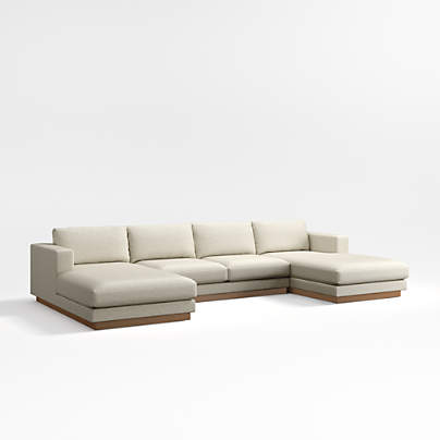 Tidal 3-Piece Double Chaise Sectional Sofa