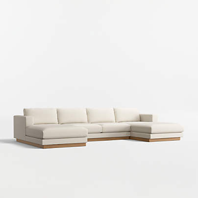 Tidal 3-Piece Double Chaise Sectional Sofa