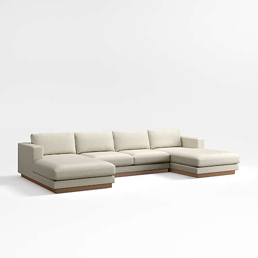 Tidal 3-Piece Double Chaise Sectional Sofa