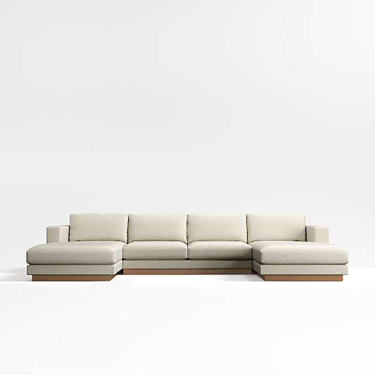 Tidal 3-Piece Double Chaise Sectional Sofa