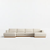 Tidal 3-Piece L-Shaped Sectional Sofa