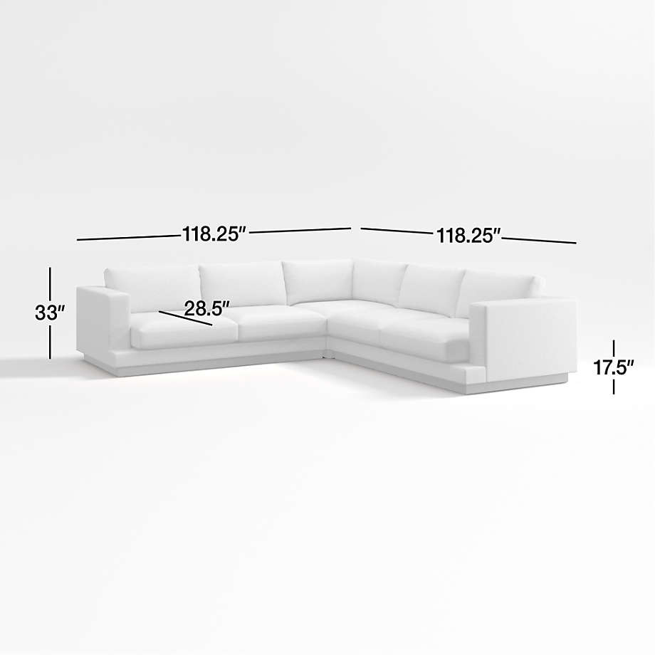 View Tidal 3-Piece L-Shaped Sectional Sofa - image 4 of 15