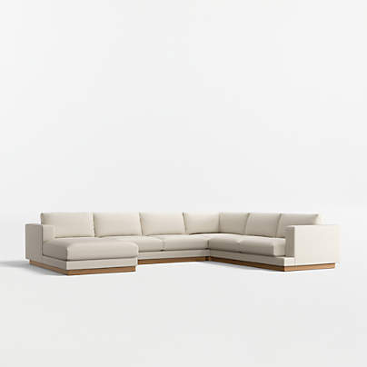 Tidal 4-Piece L-Shaped Sectional Sofa with Chaise Lounge