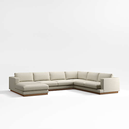 Tidal 4-Piece L-Shaped Sectional Sofa with Left-Arm Chaise