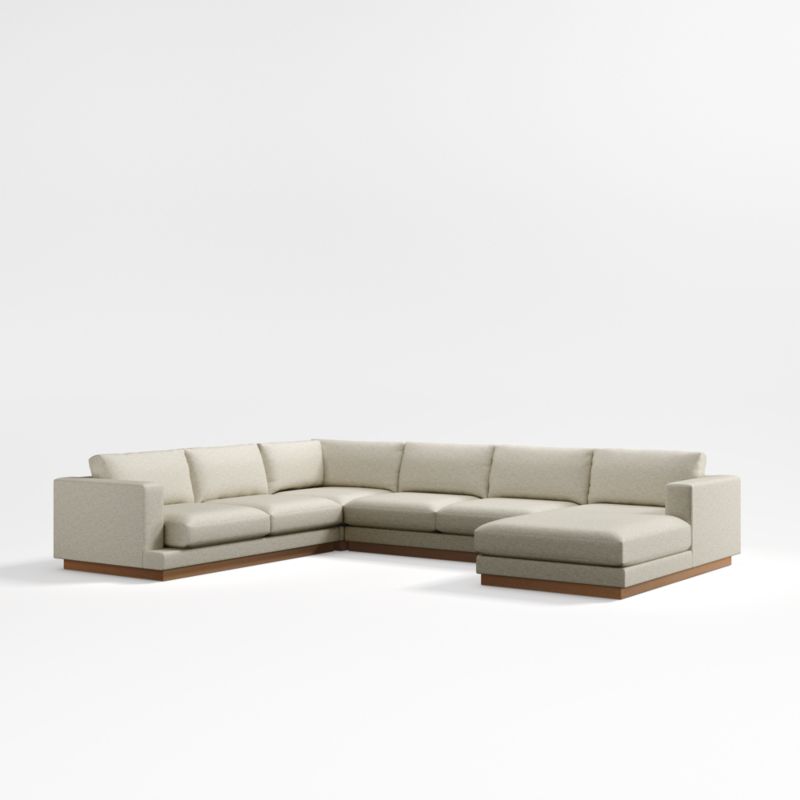 Tidal 4-Piece L-Shaped Sectional Sofa with Right-Arm Chaise - image 0 of 13