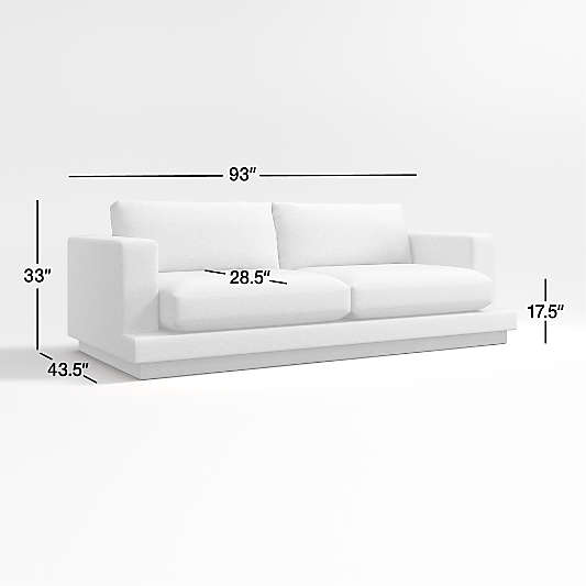 Tidal 93" Upholstered Sofa