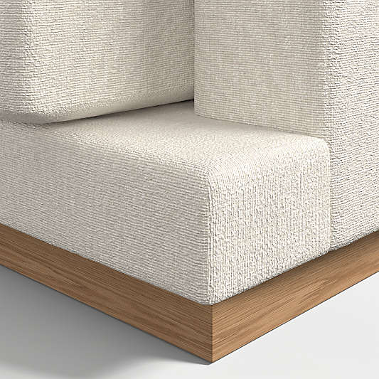 Tidal 2-Piece Sectional Sofa with Corner Bumper