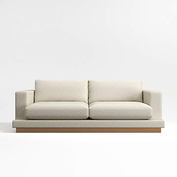 Santiago Pillow Top Arm Sofa with Wood Legs + Reviews