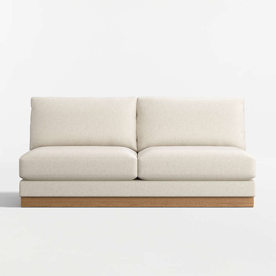 Tidal Armless Sofa Crate & Barrel