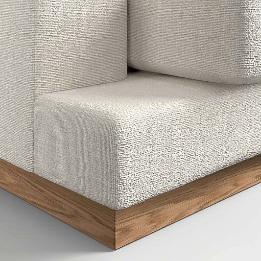 Tidal 2-Piece Small Space Sectional Sofa with Chaise Lounge