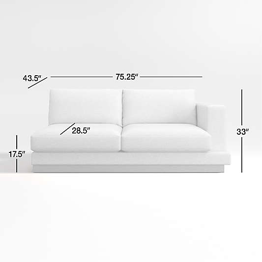 Tidal Right-Arm Sectional Sofa